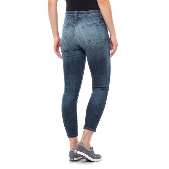 NWT J Brand Alana Jasper Patched Crop Skinny Jeans Size 28 - Picture 4 of 11